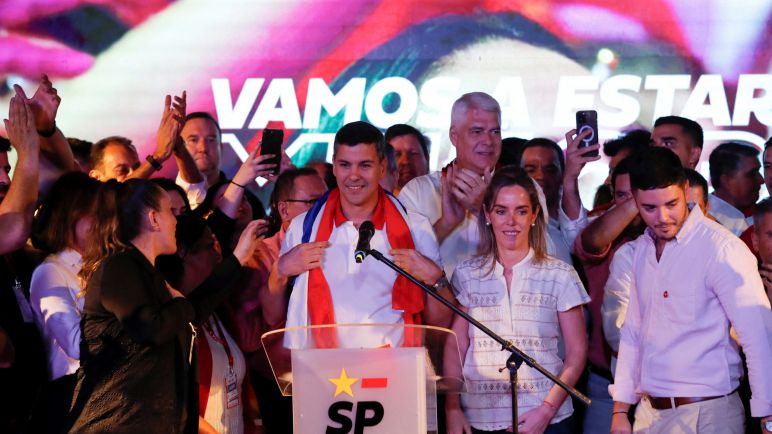 Mandatarios de latino américa felicitaron a Santiago Peña, el nuevo presidente de Paraguay