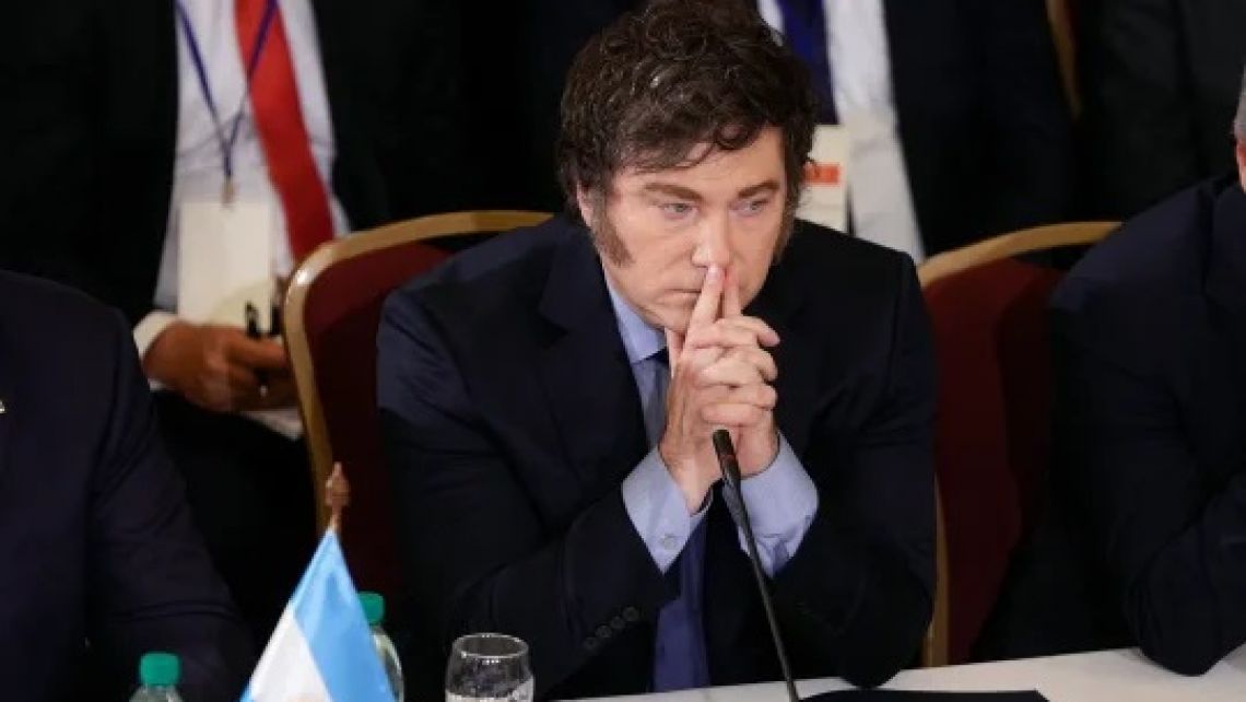 Milei arremetió contra Rocca, Madanes y Méndez con ácidos apodos